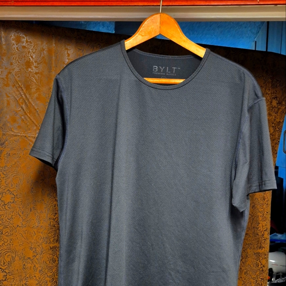 BYLT premium Basics Lux Men's Gray T Shirt